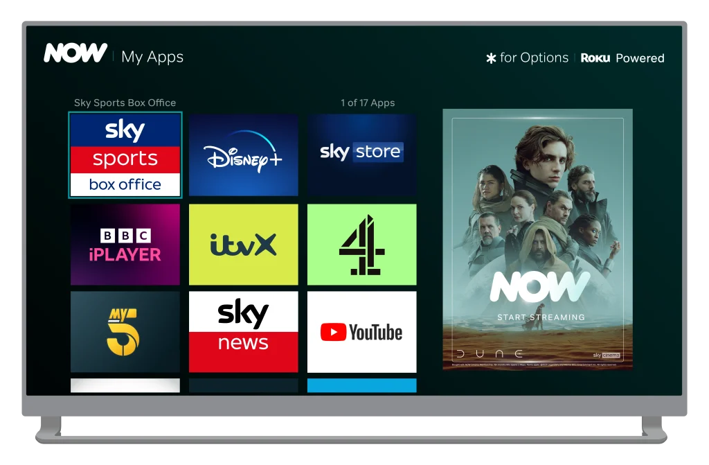 Top Streaming Apps for Your Now TV