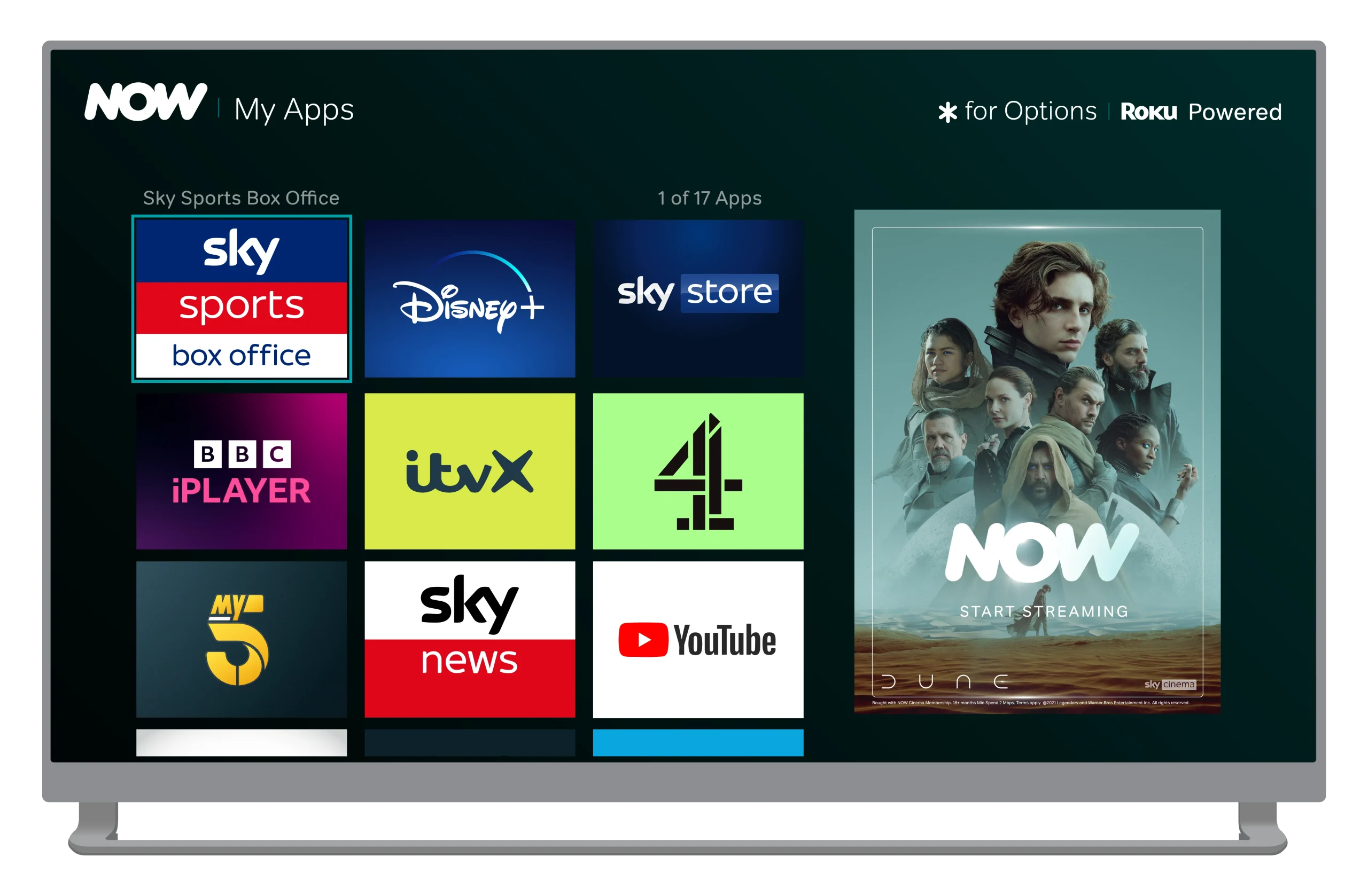 Top Streaming Apps for Your Now TV